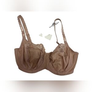 Panache Black NWT Jasmine Balconnet Bra Nude Size 30F
